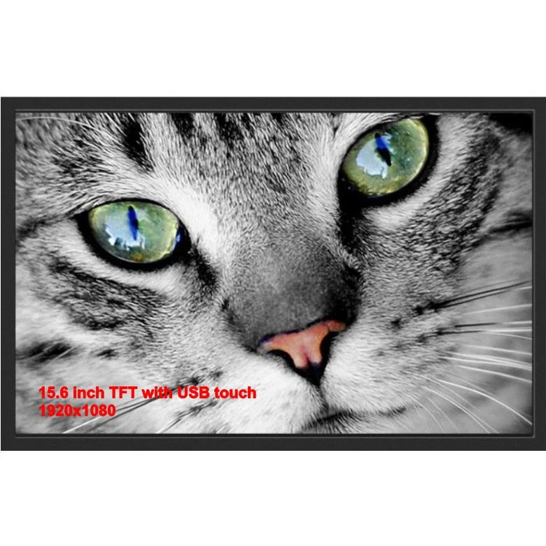 15,6 inch TFT met USB Touch Monitor