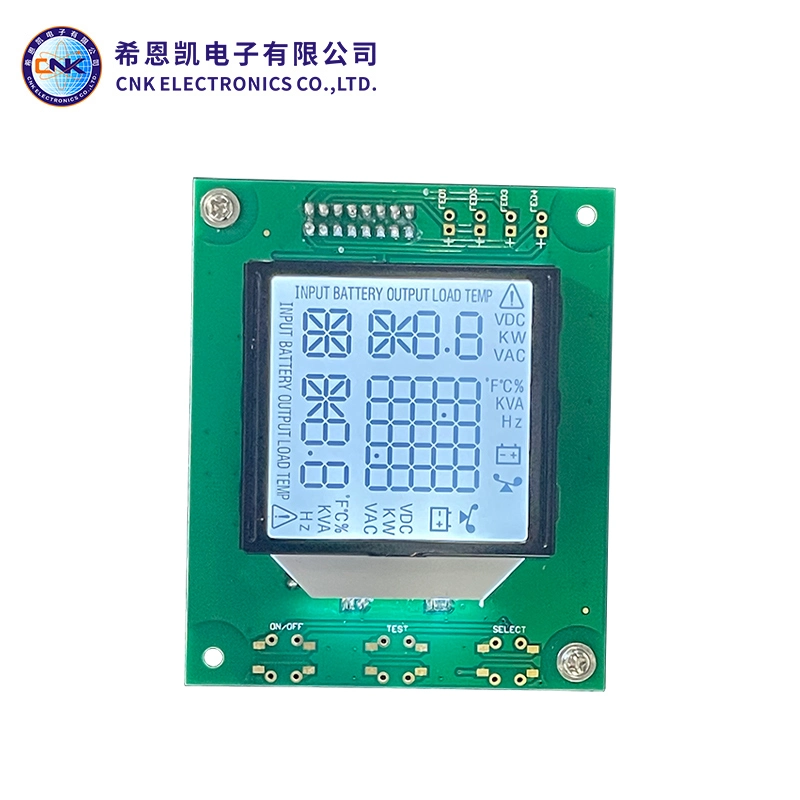 HTN Seven Segment LCD -display