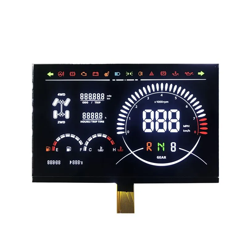 Segment LCD -weergavemodule